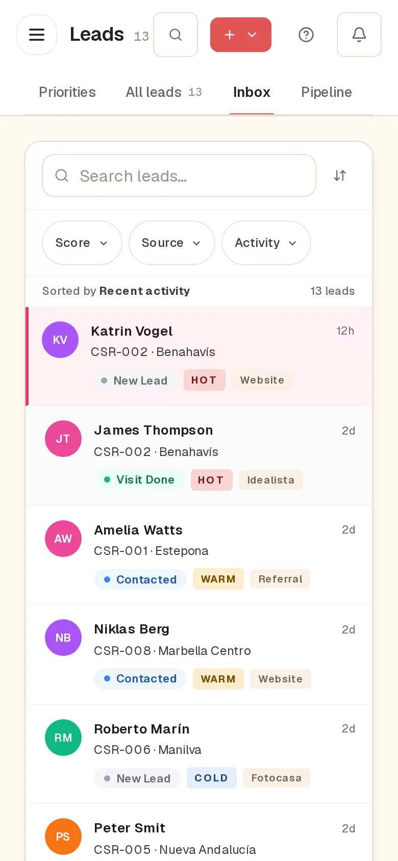 nexo on a phone